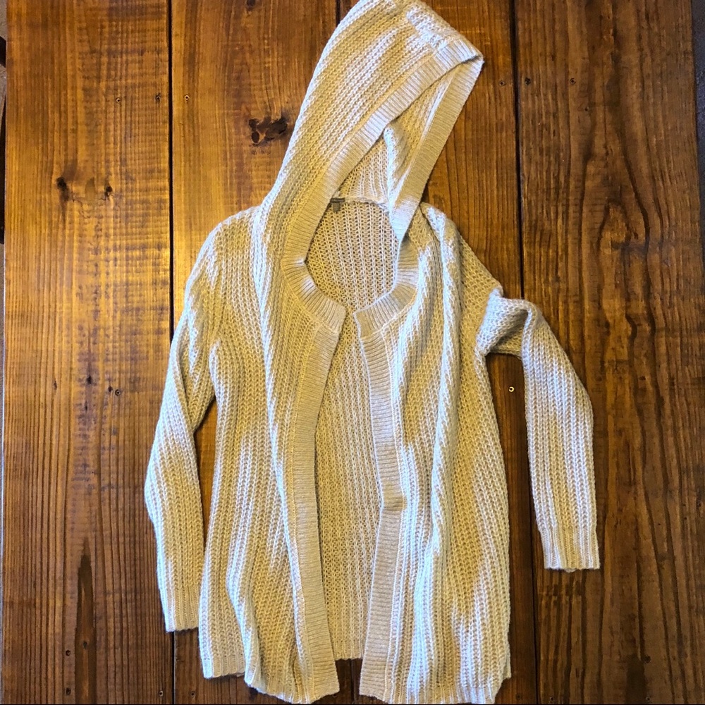 Oversized hooded sweater